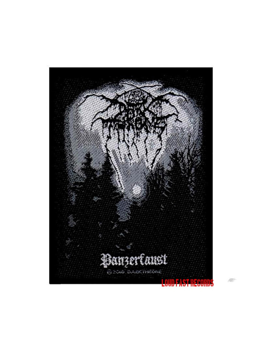 DARKTHRONE PATCH Woven black metal death metal officially licensed